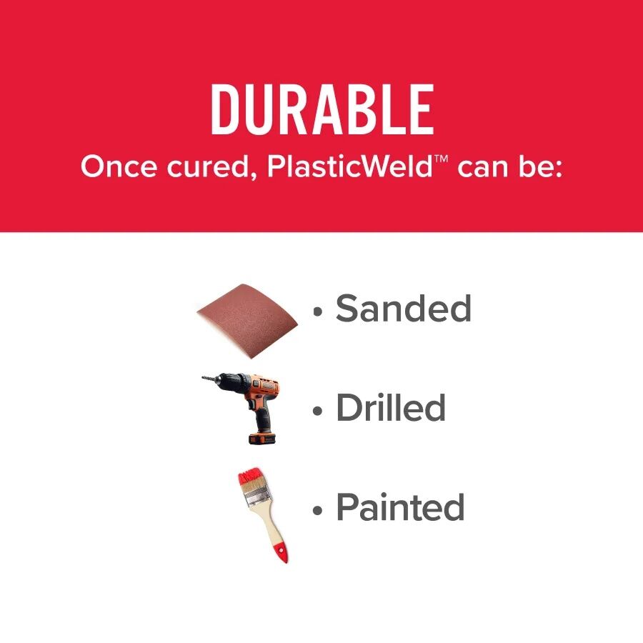 J-B Weld PlasticWeld Epoxy Putty, 2-Oz