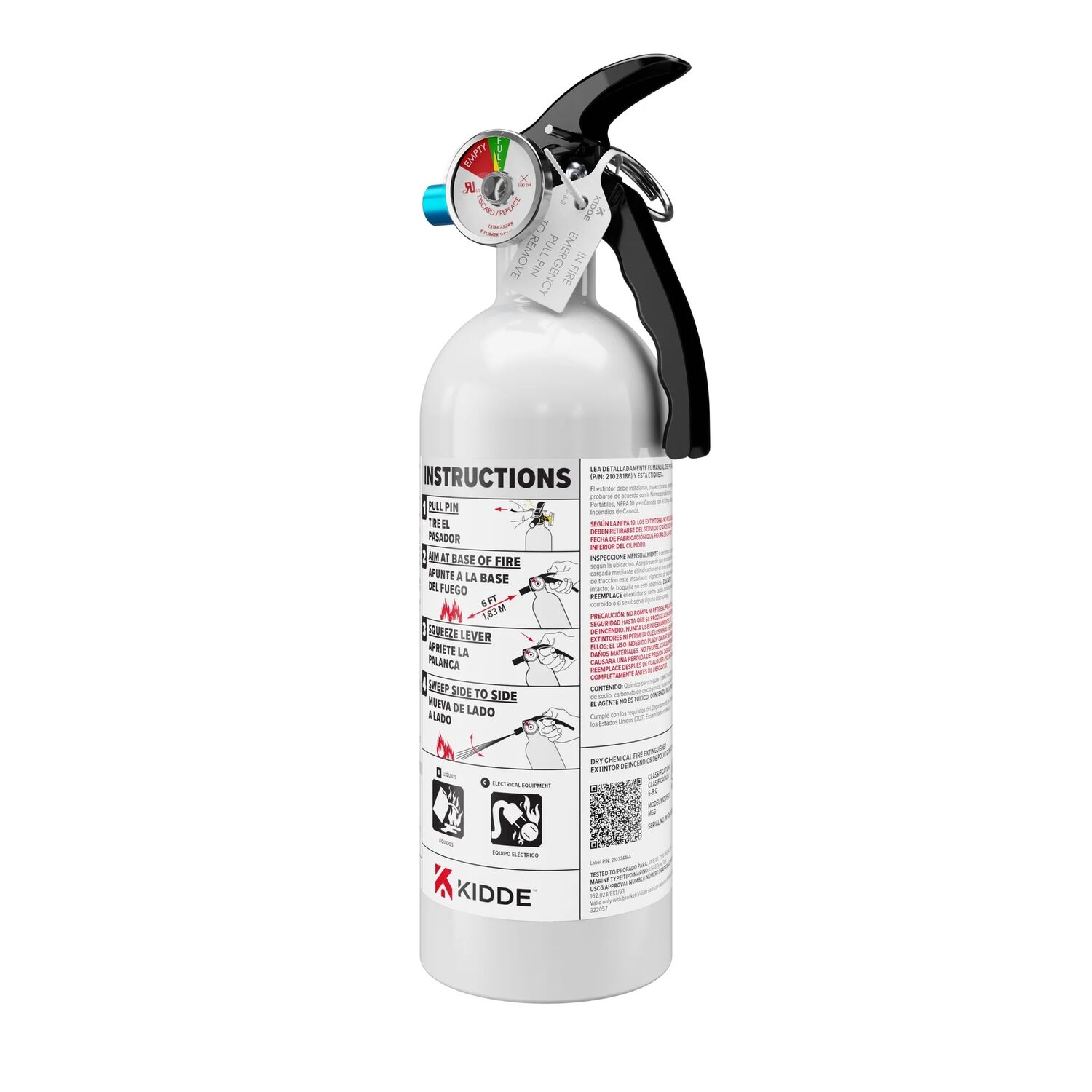 Kid Marine Fire Extinguisher, 2-Lb