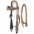Pistol Annie Shooter Headstall and Reins Set w/ Inlay
