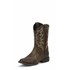 Men's Buster Western Boot in Distressed Brown