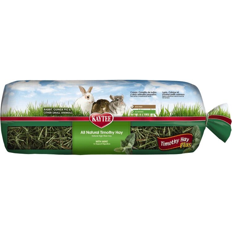 Kaytee All Nautral Timothy Hay Plus Mint, 24-Oz Bag