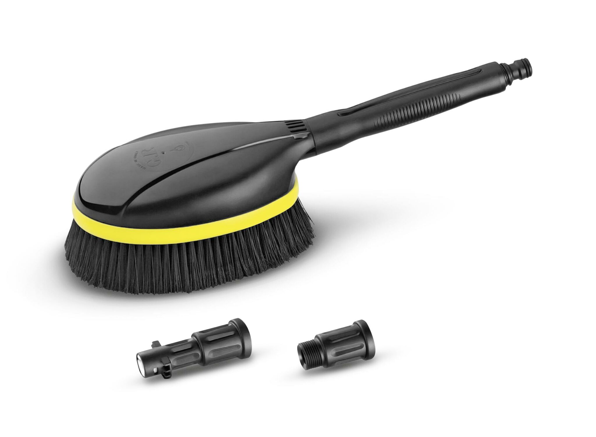 Use the Water Flow from Your Pressure Washer to Drive the Bristles on this Handy Rotating Wash Brush