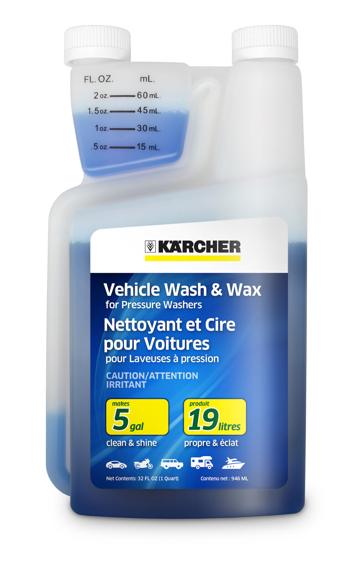 Use KÃ¤rchers Vehicle Wash and Wax with your Pressure Washer to Create the Perfect Car Wash System