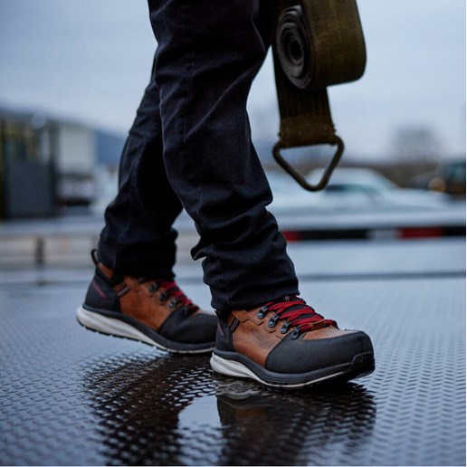 Men's Red Hook Waterproof Carbon-Fiber Toe Work Boot