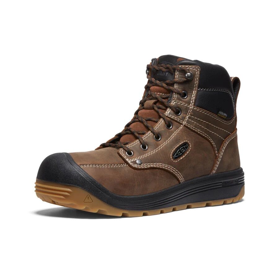 Keen Men's Fort Wayne 6-in Waterproof Soft Toe Boot