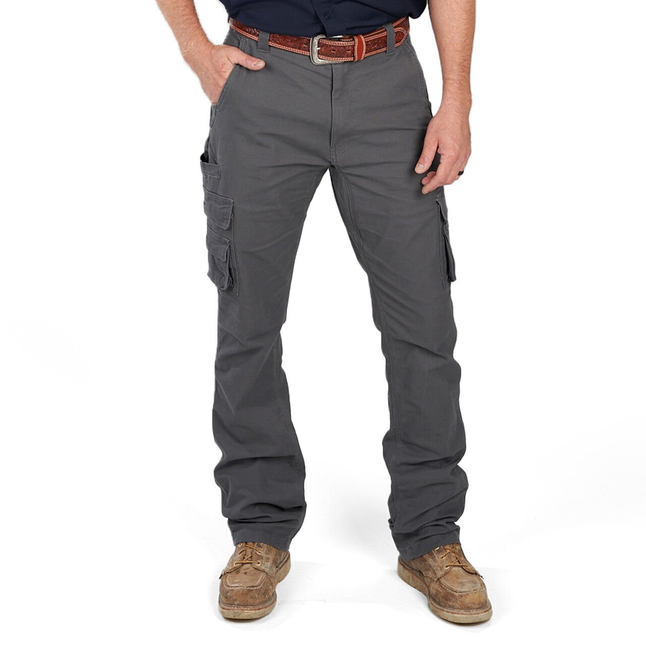 Key Men's Maverick Cargo Flex Pant in Slate