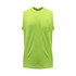 Key Men's Blended Sleeveless T-Shirt in Neon Green