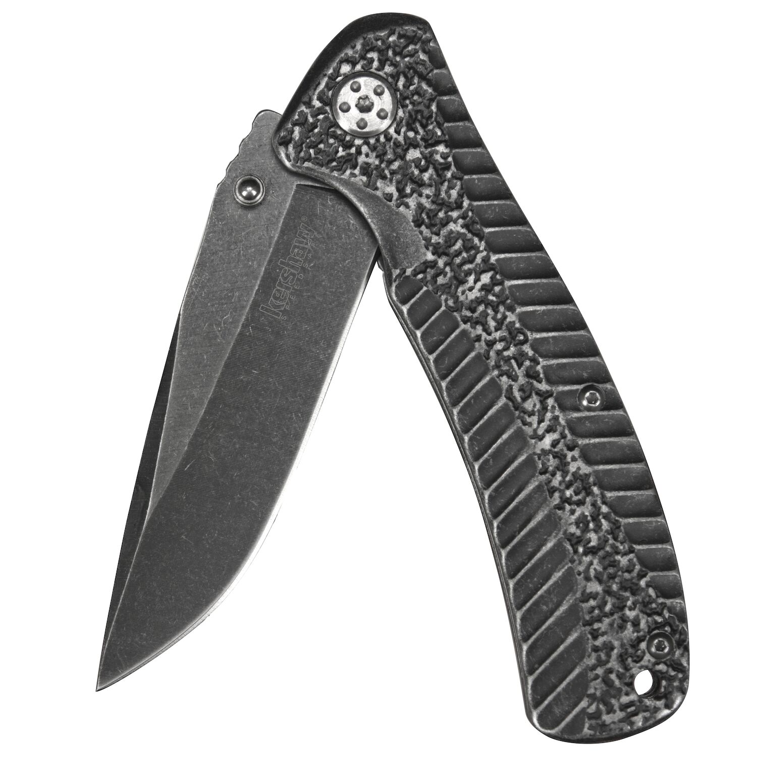 4Cr14 Black Oxide Blackwash Finish Blade Deep Carry Pocket Clip Liner Lock