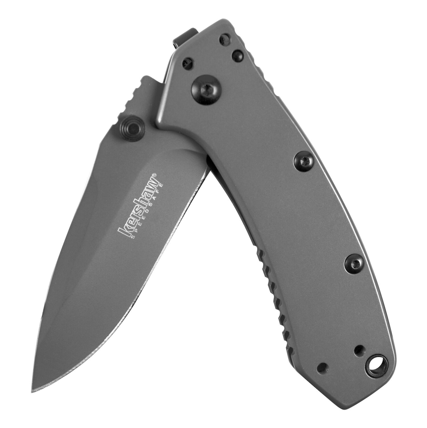 Frame Lock 8Cr13Mov Titanium Carbo-Nitride Coated Blade 4 Position Pocket Clip