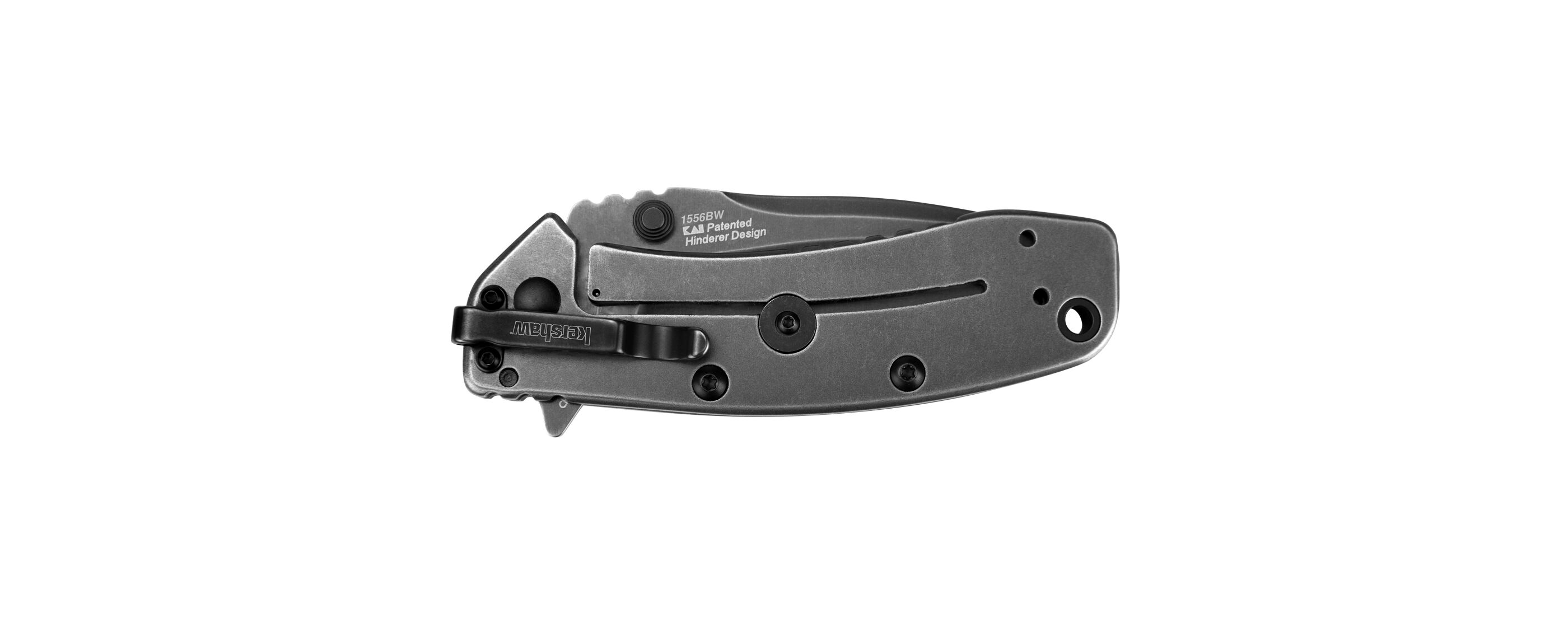 8Cr13Mov Black Oxide Coated Blade Deep Carry Pocket Clip Frame Lock