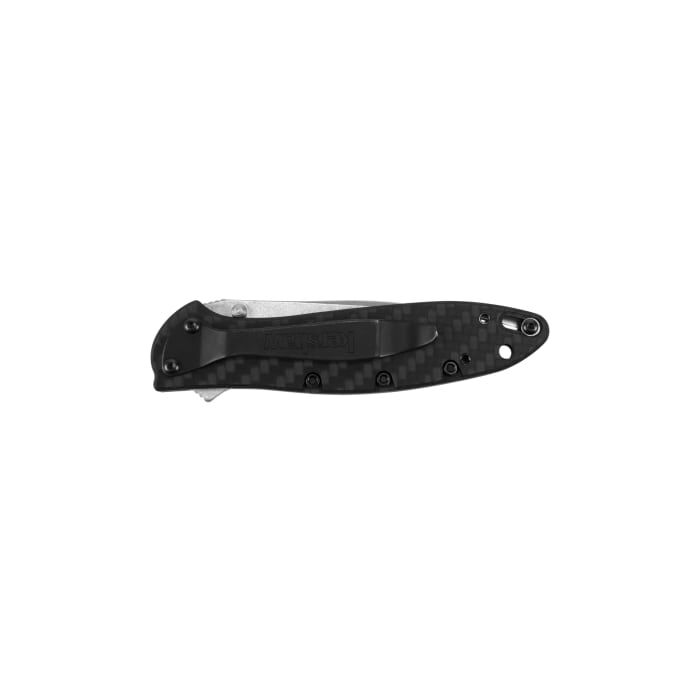 Kershaw Leek CPM 154 Carbon Fiber Stonewash Knife