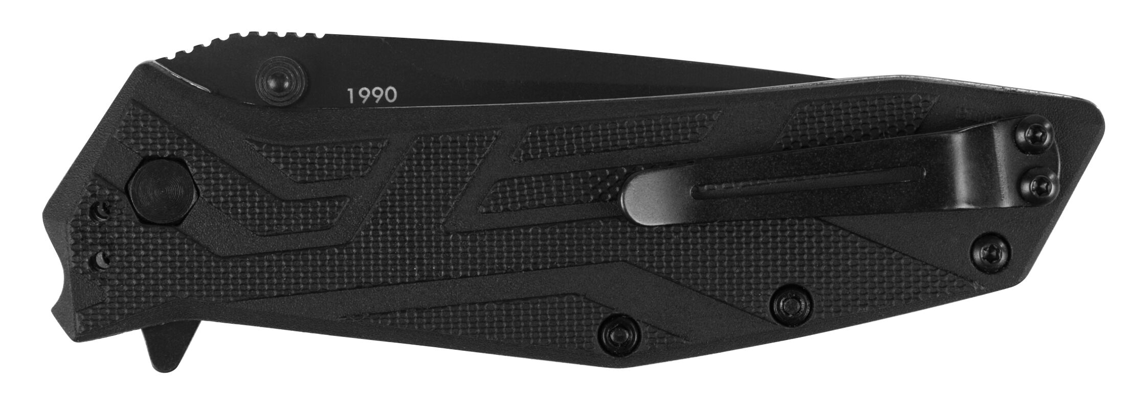 Liner Lock 8Cr13Mov Steel Glass Filled Nylon Handle Reversible Pocket Clip