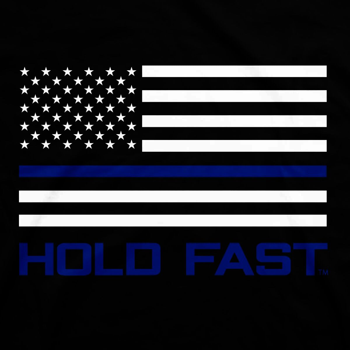 Hold Fast Men's Police Flag T-Shirt