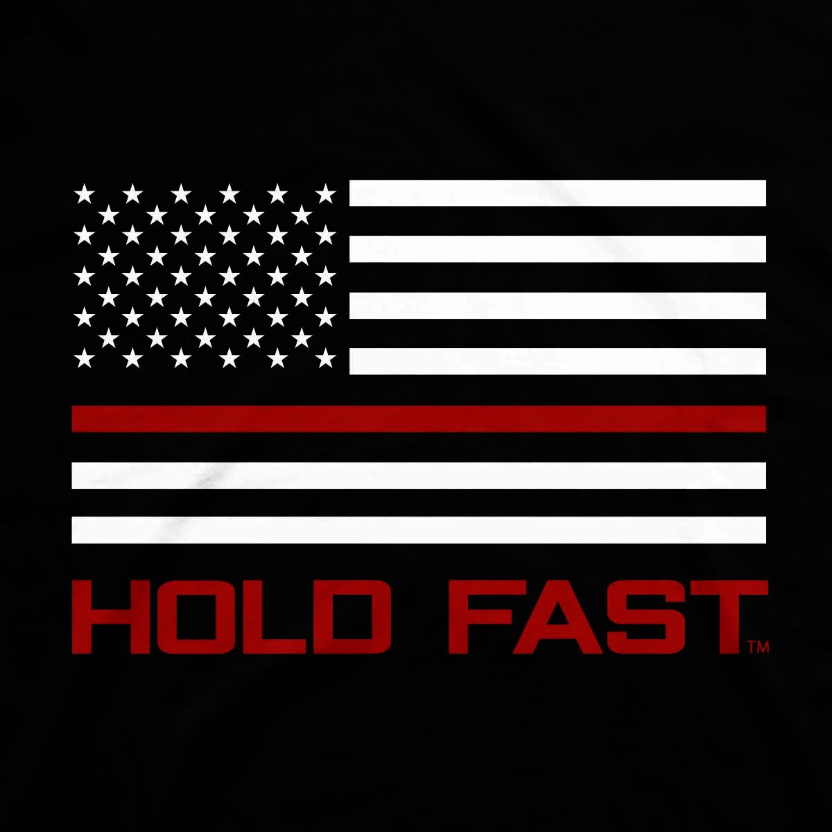 Hold Fast Men's Firefighter Flag T-Shirt