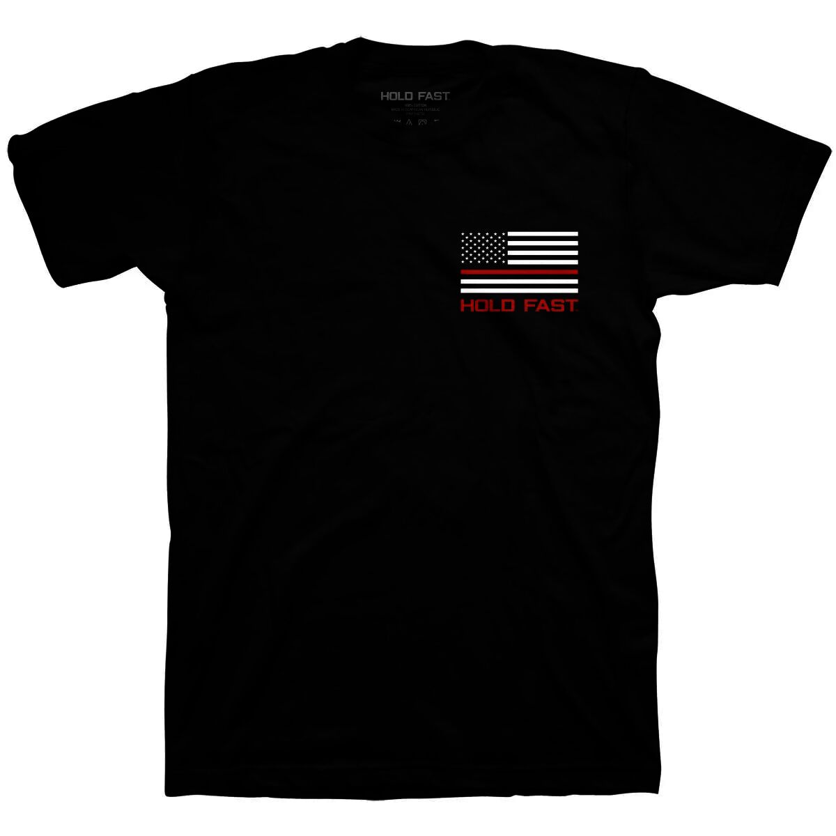 Hold Fast Men's Firefighter Flag T-Shirt