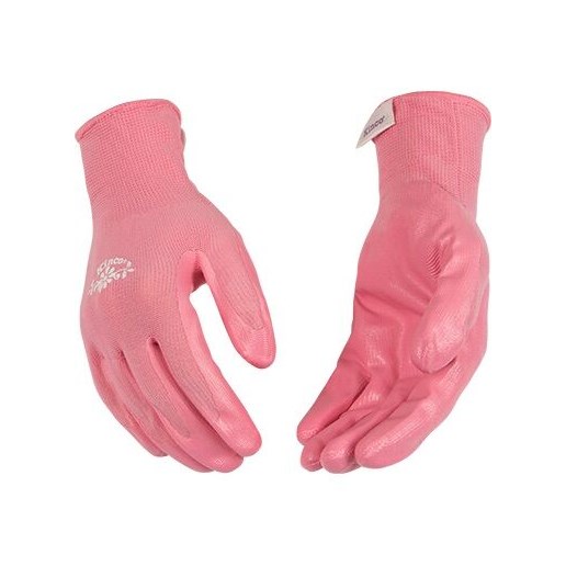 Women’s “Bright Pink” Nylon Knit Shell & Nitrile Palm