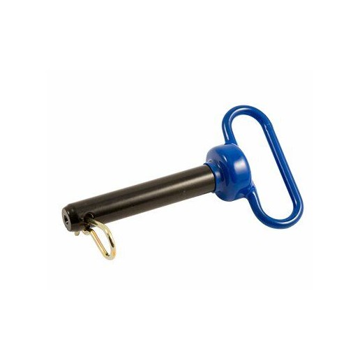 Blue Handle Forged Hitch Pin