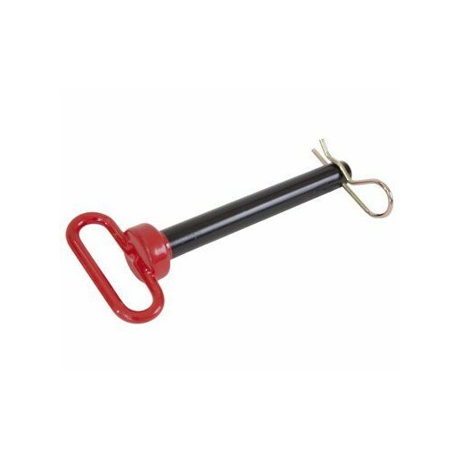 Red Handle Forged Hitch Pin