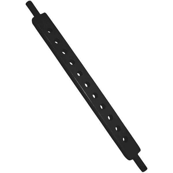 Forged Drawbar, Category 1, Powder Coated, Black, 11-Holes