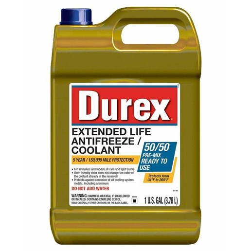 Durex 1 Gallon 50/50 Extended Life Antifreeze/Coolant