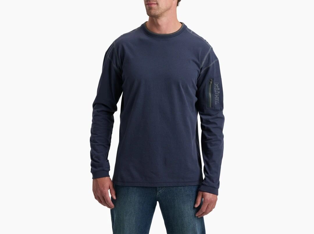 KUHL Men's Kommando Crew Long Sleeve Shirt