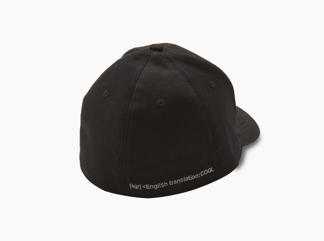 KUHL Men's Ikonik A-Flex Hat in Pirate Black