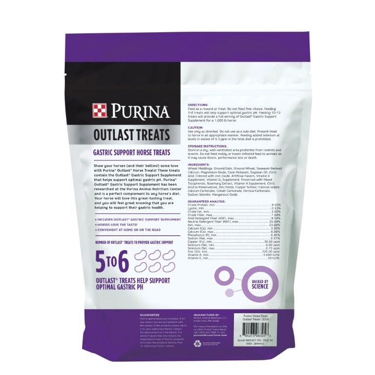 Purina Outlast Horse Treats, 3.5-Lb