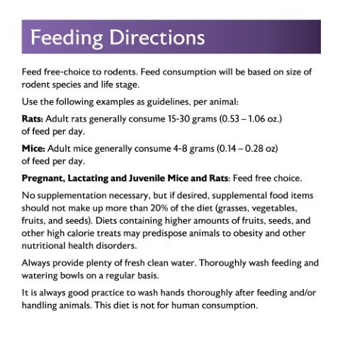 Mazuri Rodent Breeder 6F, 60-Lb