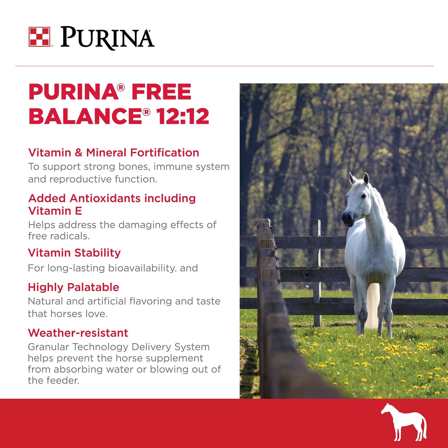 Purina Free Balance 12:12 Vitamin & Mineral Supplement, 25-Lb