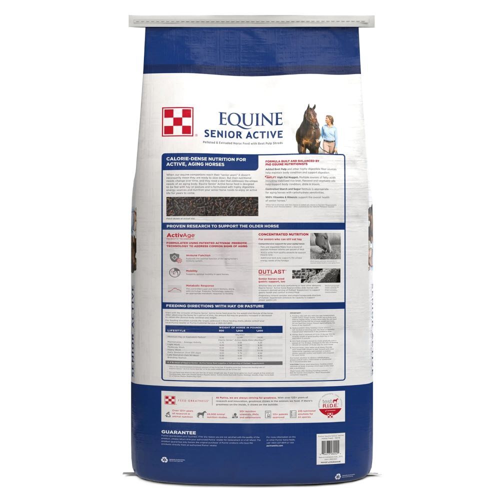 Purina Equine Senior Active, 50-Lb