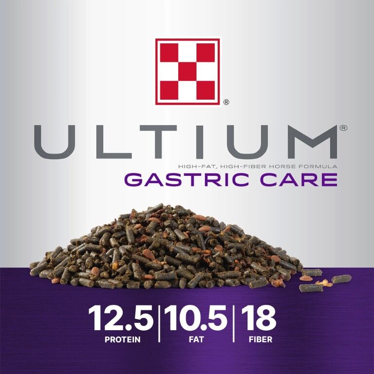 Purina Ultium Gastric Care Horse Feed, 50-Lb