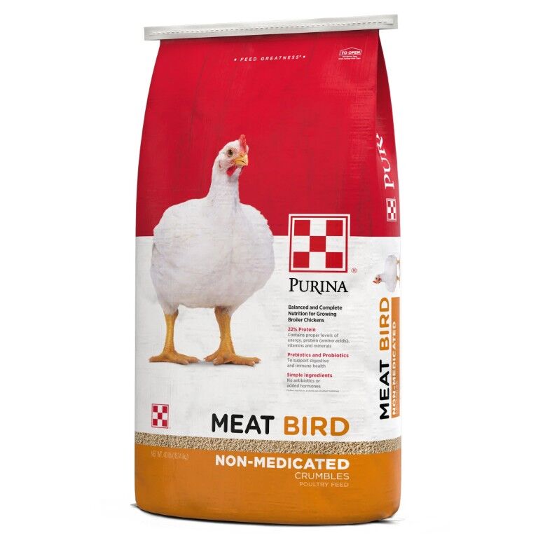 Purina Meat Bird Crumbles, 40-Lb