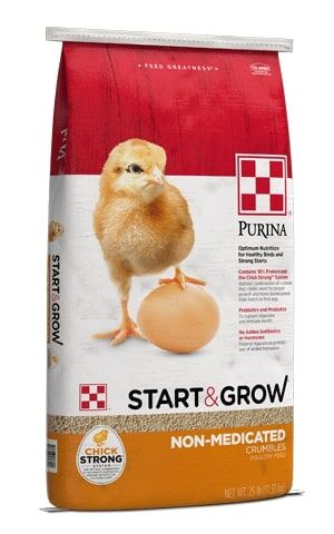 Purina Chick Start & Grow Un Medicated, 50-lb bag
