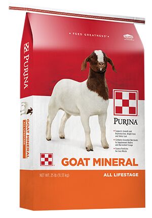 Purina Goat Mineral, 25-Lb