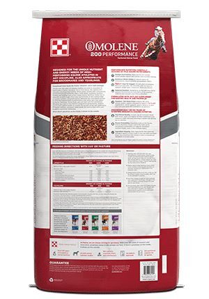 Purina Omolene #200 Performance Horse Feed, 50-Lb