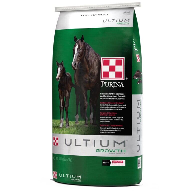 Purina Ultium Growth Horse Formula, 50-Lb