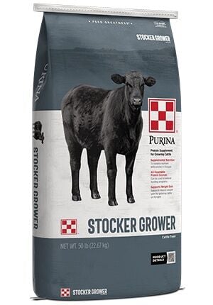 Purina 14% Cattle Pellet Stocker Grower, 50-Lb