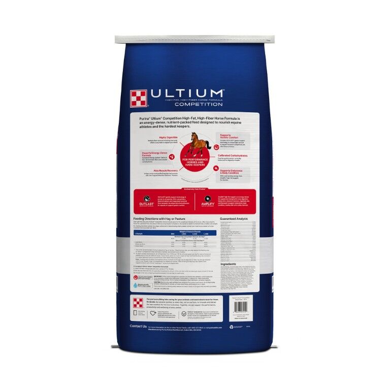 Purina Ultium Competition Horse Formula, 50-Lb