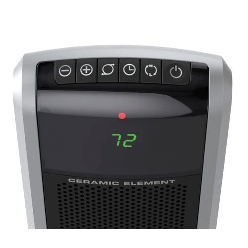Lasko Digital Ceramic Tower Space Heater with Remote, 1500-Watts