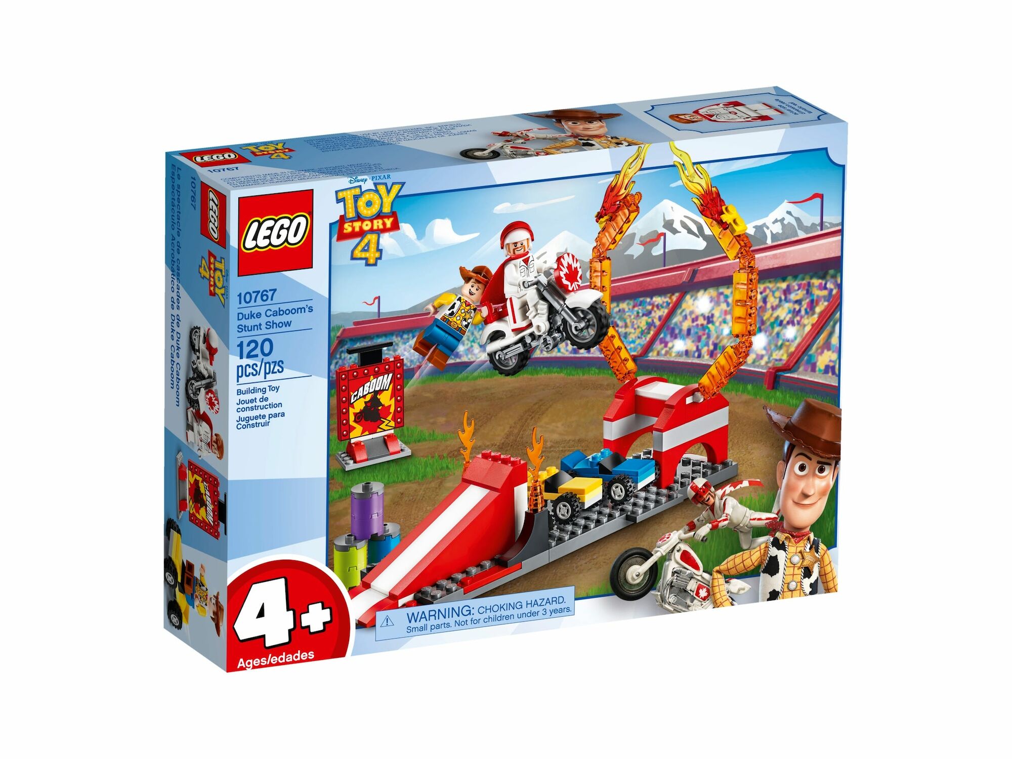 Lego Disney Pixar's Toy Story Duke Caboom's Stunt Show 10767 Building Kit (120 Pieces)