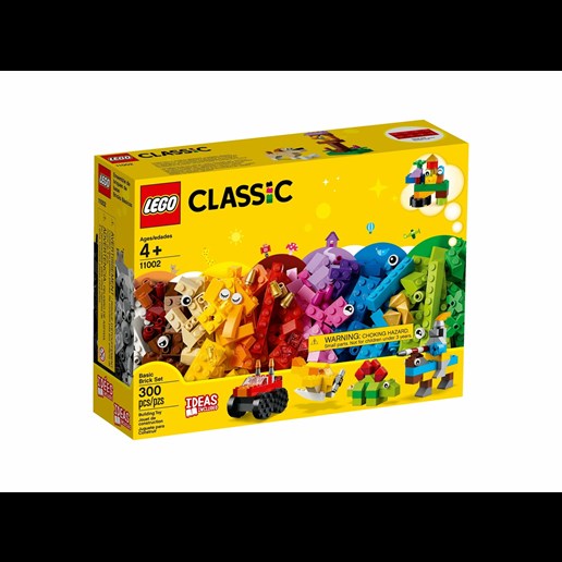 Lego Classic Basic Brick Set 11002 Building Kit (300 Pieces)