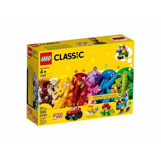 Lego Classic Basic Brick Set 11002 Building Kit (300 Pieces)