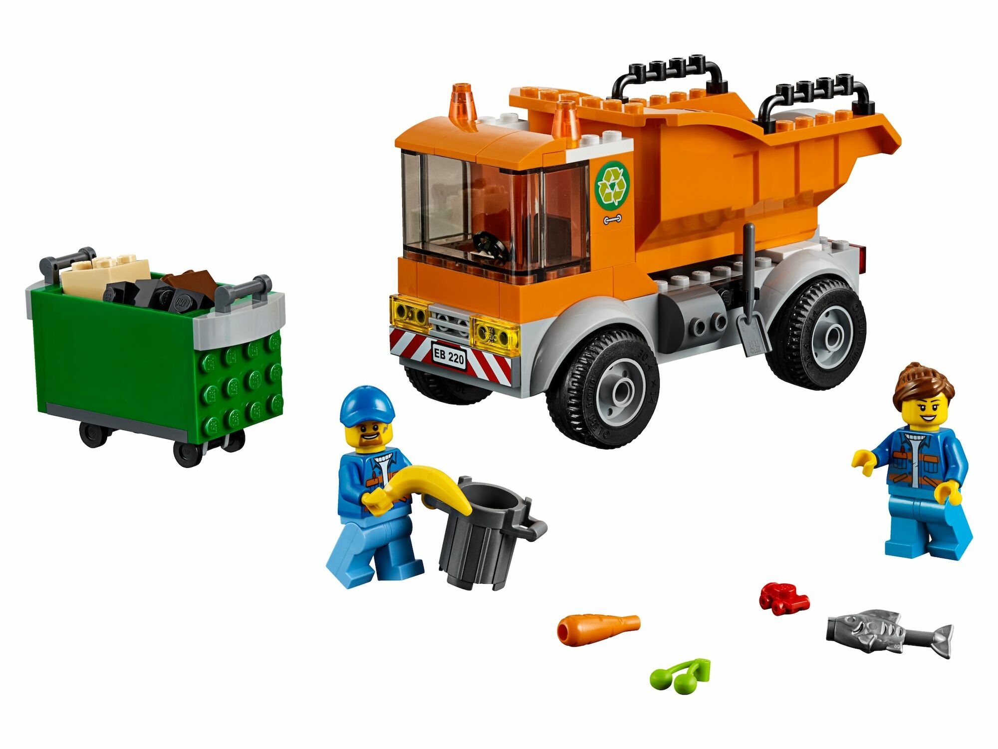 Lego City Great Vehicles Garbage Truck 60220 Building Kit (90 Pieces)