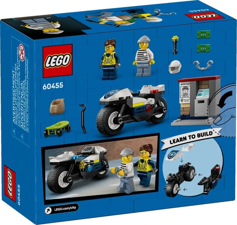LEGO City Police Motorcycle Chase