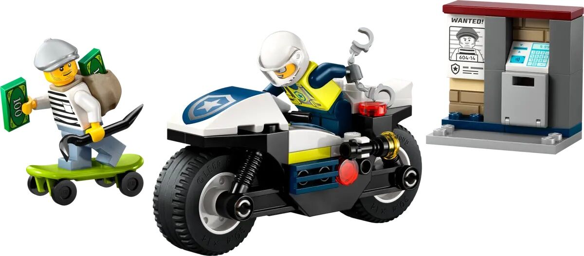 LEGO City Police Motorcycle Chase