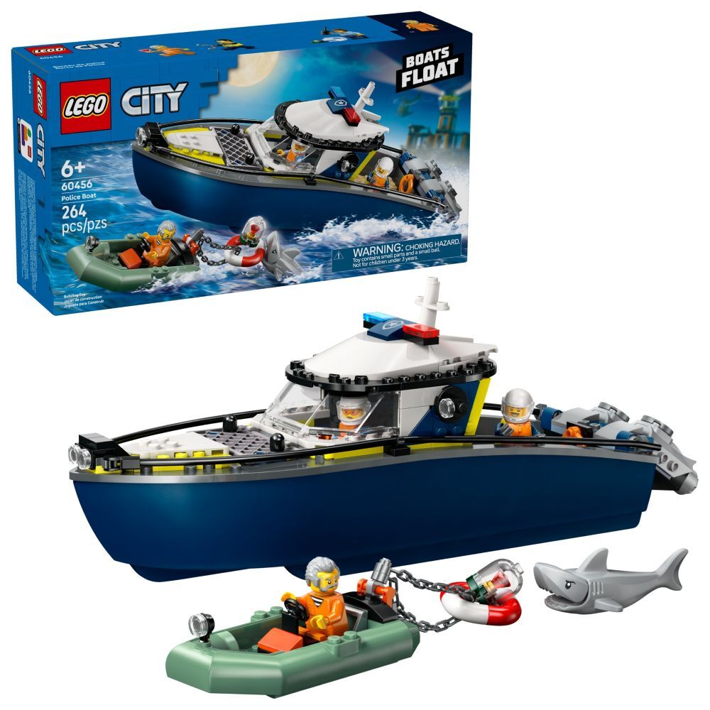 LEGO City Police Boat Chase