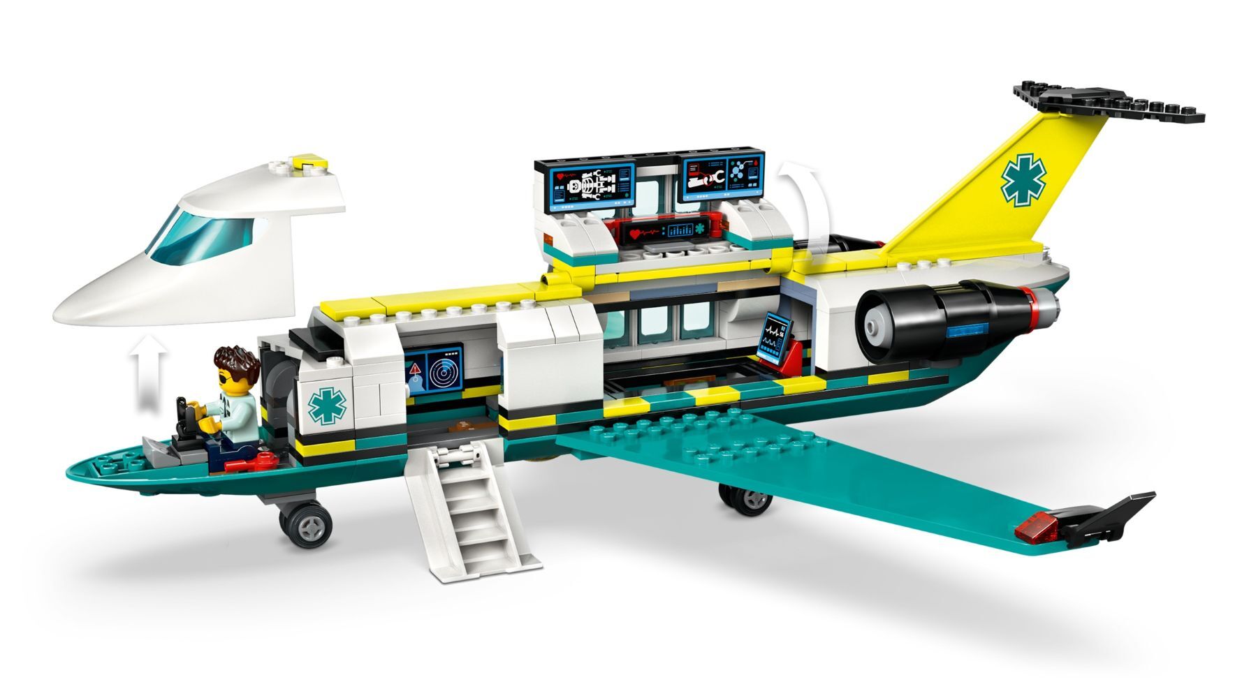 LEGO City Emergency Air Ambulance Airplane