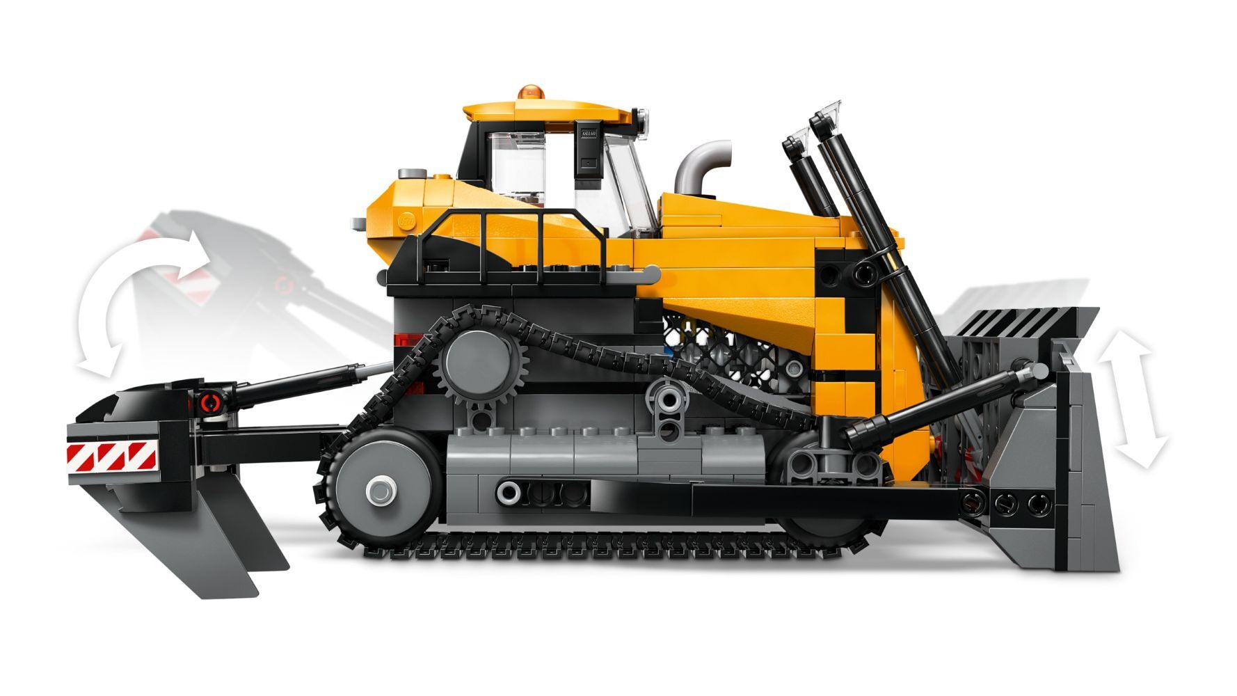 LEGO City Yellow Bulldozer
