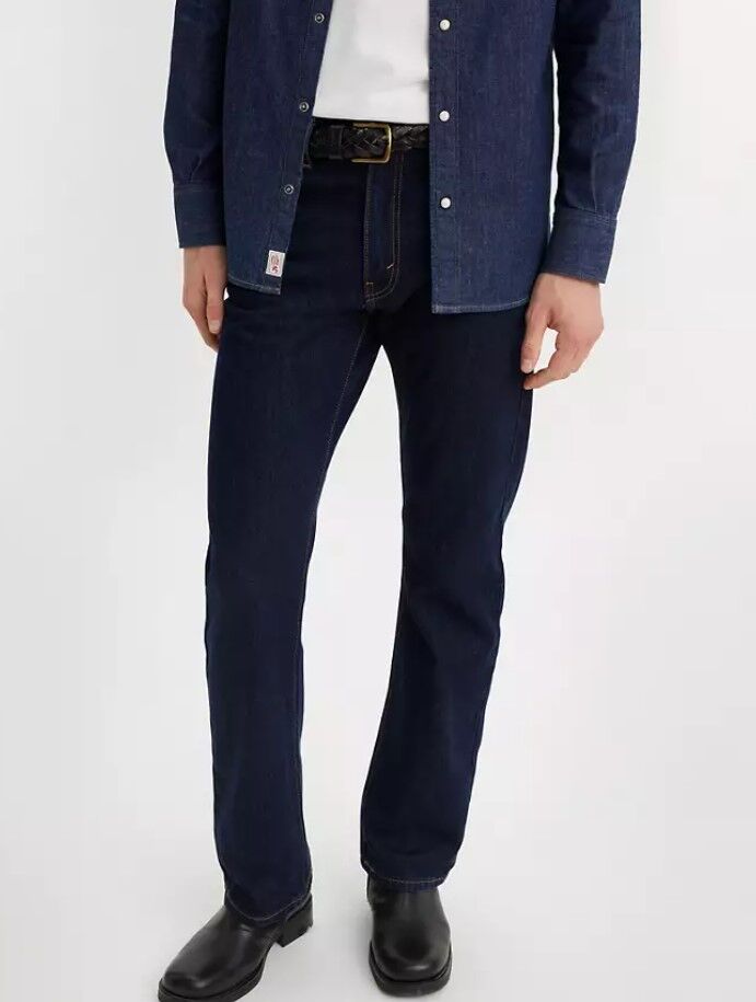 Levi's Men's 517 Bootcut Jeans in Rinse Dark Wash