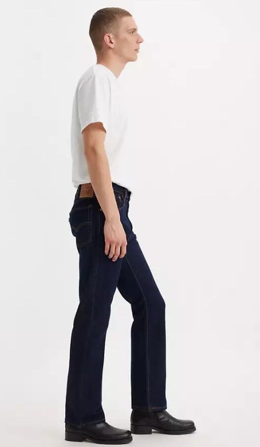 Levi's Men's 517 Bootcut Jeans in Rinse Dark Wash